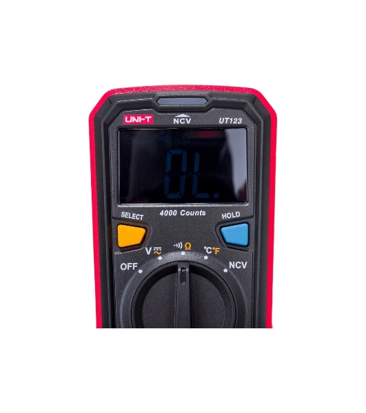 Мультиметр UNI-T UT123, 600В, 20МОм, карманный (0511237)