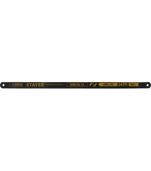 Полотно STAYER '-FLEX' PROFESSIONAL по металлу, биметаллическое, 24TPI, 300мм, 10шт 15932-S10