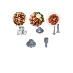 Мясорубка электрическая Kenwood MG 360 белый, 1400 Вт, 1.5 кг/мин, реверс, насадки - 5, фото8