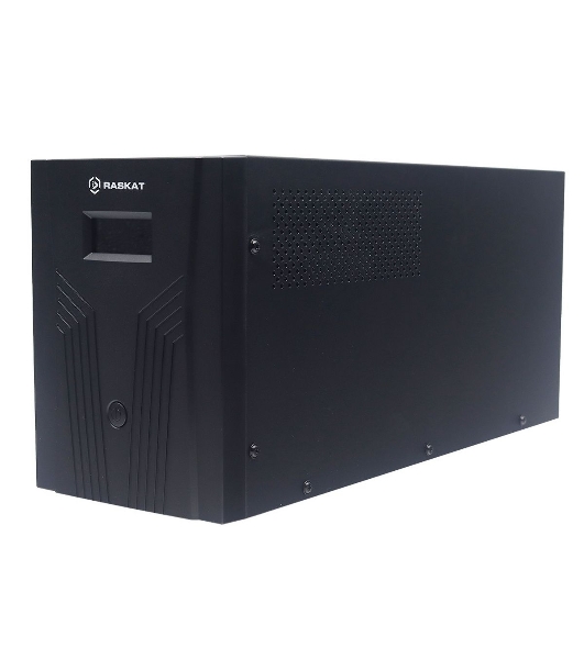 Источник бесперебойного питания (ИБП) Raskat HIL-3000VA (3000VA, 1800Вт, 8xIEC320, LCD, USB type-B, 2xRJ-45)