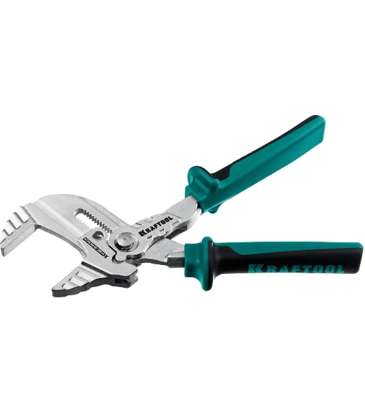 Клещи KRAFTOOL VISE-WRENCH X, 180 мм, клещи переставные-гаечный ключ