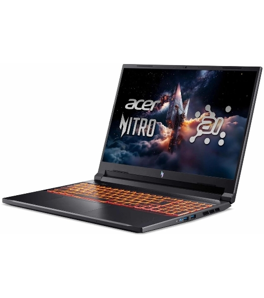 Ноутбук Acer Nitro V 16 ANV16-42-R96P Ryzen 7 260 16Gb SSD 512Gb NVIDIA GeForce RTX 5050 8Gb 16' IPS WQXGA (2560x1600) Windows 11 черный WiFi BT Cam (NH.U2NAA.003)
