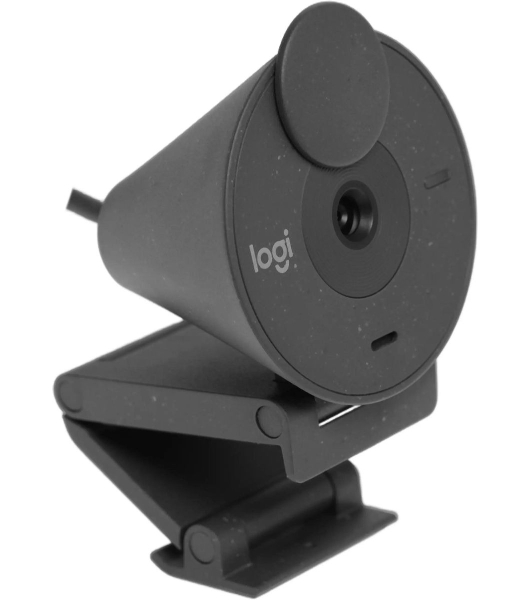 Веб-камера Logitech Brio 300 1920x1080, 30 кадр/с, USB Type-C, микрофон (шумоподавление), автоматическая фокусировка, автоосвещение, универсальное крепление