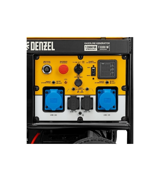Электрогенератор бензиновый Denzel PS-120EA, 12 кВт, 110 дБ, 276 кг