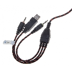 Гарнитура Oklick HS-L500G зелёный/чёрный, проводная, USB/3.5 мм, фото10