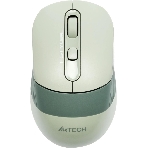 Мышь беспроводная A4Tech Fstyler FB10C зеленый, 2000 dpi, радиоканал, Bluetooth, USB, кнопки - 4, фото 1
