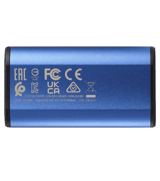 Внешний SSD ADATA External SE880, 500Gb, USB 3.2 Gen2 Type-C, R/W 2000/2000 MB/s, синий
