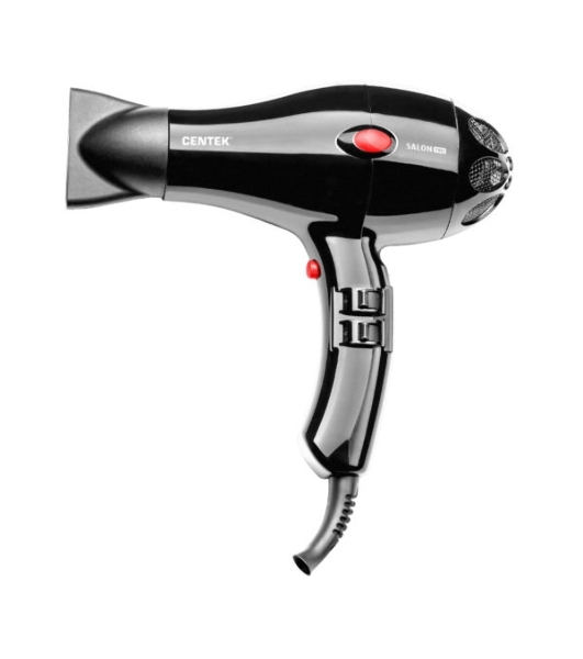 Фен Centek CT-2221 Professional черный, 2200 Вт