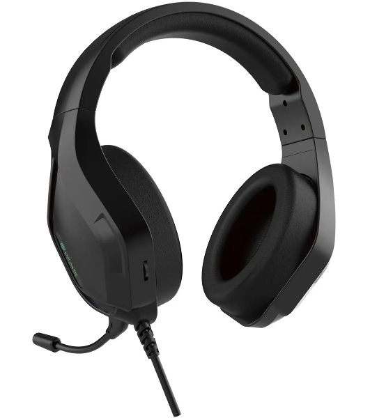 Гарнитура Oklick HS-L600G чёрный, проводная, USB, подсветка