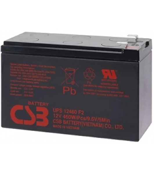 Батарея для ИБП CSB 12460 (12V 9Ah)клеммы F2
