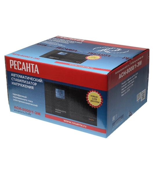 Стабилизатор Ресанта АСН-8000/1-ЭМ