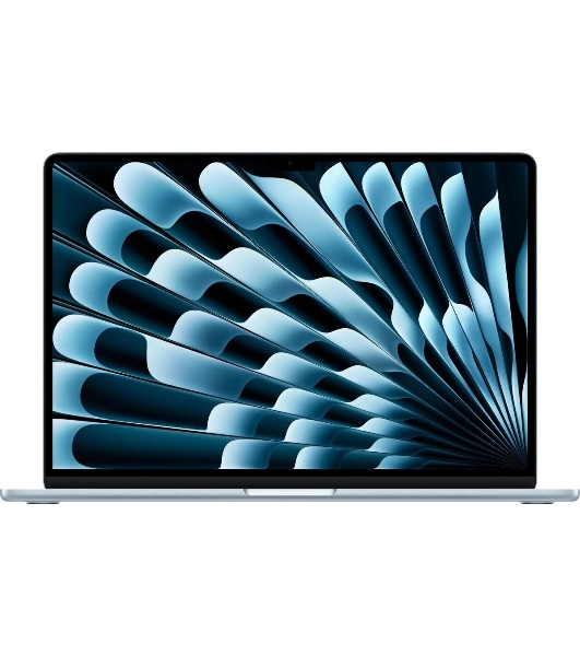 Ноутбук Apple MacBook Air A3448/15.3'/IPS (Liquid Retina)/Apple M5 10 core/16Gb/512Gb SSD/Apple 10 core GPU/macOS/голубой /1.51kg