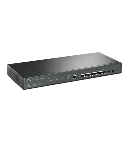 Коммутатор управляемый TP-Link SG3210XHP-M2 JetStream уровня 2+ с 8 портами PoE+ 2,5 Гбит/с и 2 портами SFP+