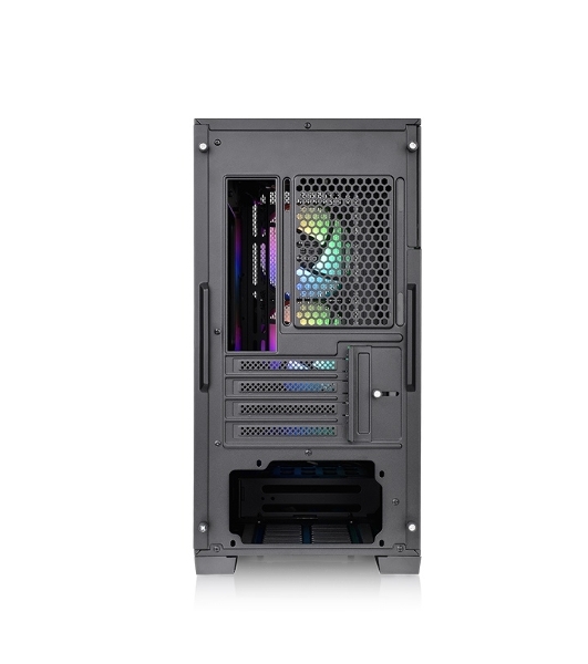 Компьютерный корпус Thermaltake Divider 170 TG ARGb/Black CA-1S4-00S1WN-00/Win/SPCC/Tempered Glass*1/120мм ARGb PWM Fan*2
