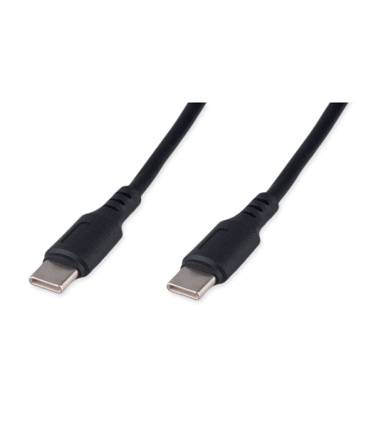 Кабель USB2.0 Cablexpert CC-USB2-CMCM-100-1M, Type-C/Type-C, 5A, 100Вт, PD/QC3.0, медь, 1м, черный, пакет