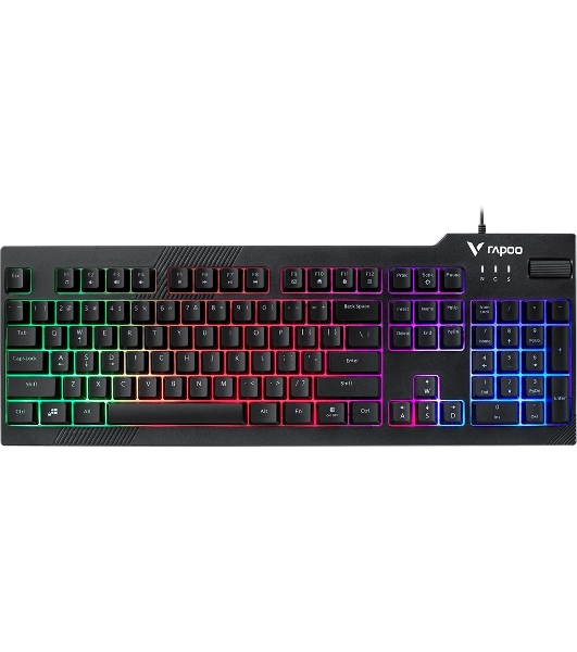 Клавиатура Rapoo V50S проводная, USB Type-A, чёрный