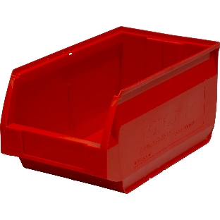 Ящик сплошной ТАРА.РУ Napoli 5004 красный 400х230х200мм PP 10040