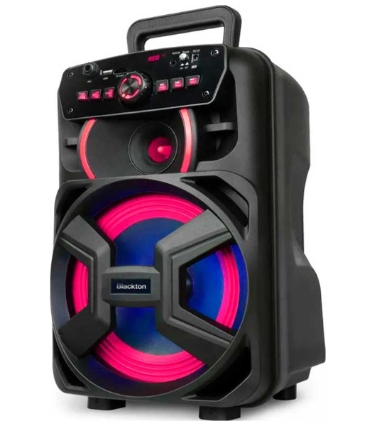 Портативная акустика Blackton Bt PBS2110 черный Мощность RMS 8 Вт Bluetooth