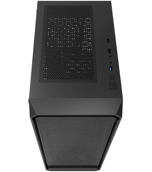 Компьютерный корпус Bloody BD-CC114 черный без БП ATX 8x120мм 1xUSB 2.0 1xUSB 3.0 audio bott PSU