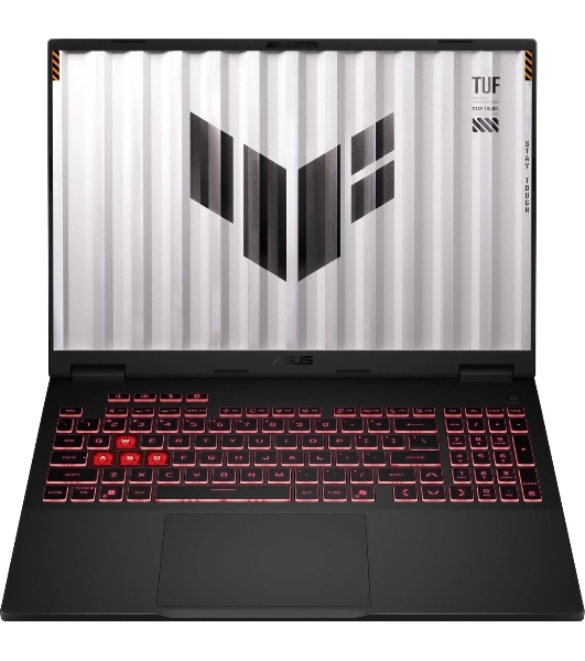 Ноутбук Asus TUF Gaming A16 FA608UM-RV096 Ryzen 7 260 16Gb SSD 512Gb NVIDIA GeForce RTX 5060 8Gb 16' IPS WUXGA (1920x1200) без ОС grey WiFi BT Cam (90NR0KV1-M006V0)