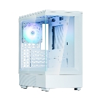Компьютерный корпус ZALMAN P10, MATX, белый, WINDOW, 2x3.5', 3x2.5', 1xUSB TYPE-C, 1xUSB 3.0, REAR 1x120мм ARGb, фото 1