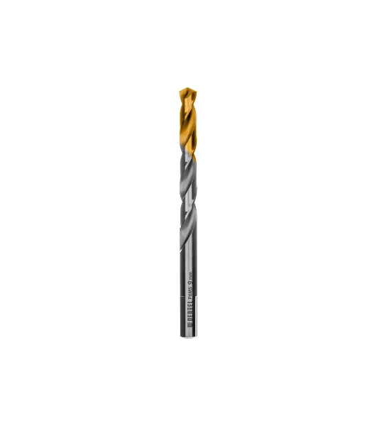 Сверло спиральное по металлу Denzel 9 x 125мм, Р6М5, Golden Tip