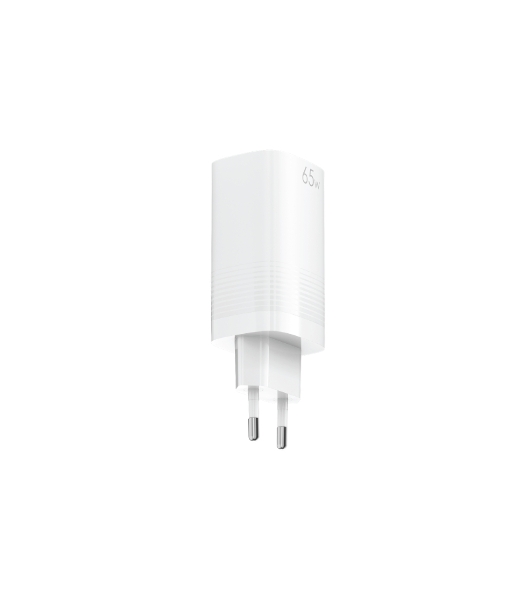 Сетевое зарядное устройство OLMIO 2Type-C/USB, 65W, 6A, QuickCharge3.0, PowerDelivery3.0, GAN