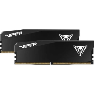 Оперативная память Patriot Viper Elite 5 Ultra, DDR5, 64GB (2x32GB), 6000 MHz, CL28, с радиатором, чёрный