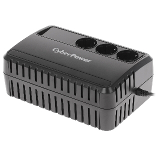 Источник бесперебойного питания CyberPower BU600E/600 ВА/360 Вт/3 х CEE 7 (евророзетка)