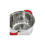 Кастрюля WEBBER BE-340/2 2,2 л, 16 см, нержавеющая сталь, индукция, со стеклянной крышкой, фото4
