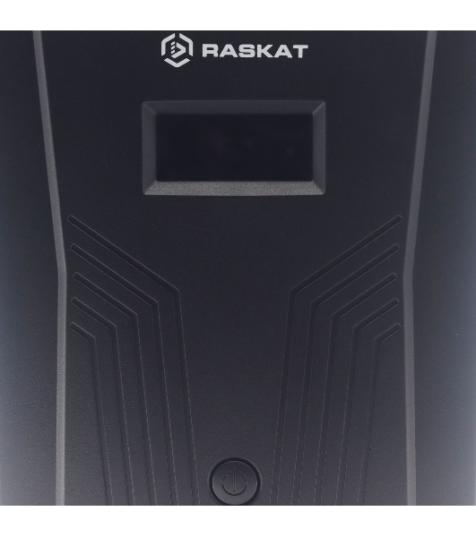 Источник бесперебойного питания (ИБП) Raskat HIL-3000VA (3000VA, 1800Вт, 8xIEC320, LCD, USB type-B, 2xRJ-45)