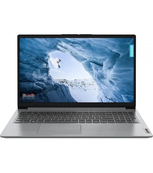 Ноутбук 15.6' FHD LENOVO IdeaPad 1 grey (Core i5 1235U/8Gb/256Gb SSD/VGA int/noOS) (82QD00ASRK)