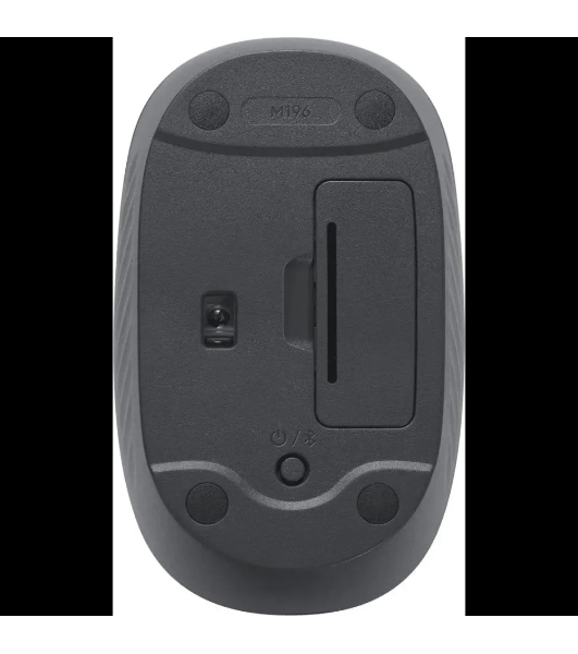 Мышь беспроводная Logitech M196 графитовый, 1000 dpi, Bluetooth, кнопки - 3
