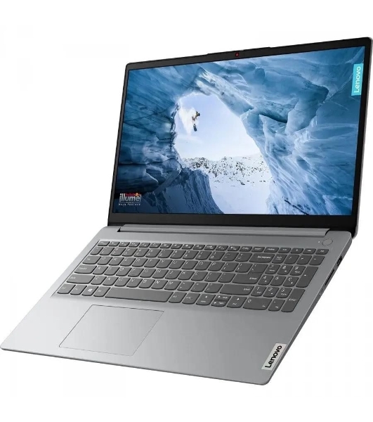 Ноутбук 15.6' FHD LENOVO IdeaPad 1 grey (Core i5 1235U/8Gb/256Gb SSD/VGA int/noOS) (82QD00ASRK)