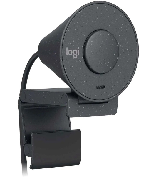 Веб-камера Logitech Brio 300 1920x1080, 30 кадр/с, USB Type-C, микрофон (шумоподавление), автоматическая фокусировка, автоосвещение, универсальное крепление
