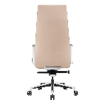 Кресло Бюрократ JONS/BEIGE бежевый, кожа, фото4
