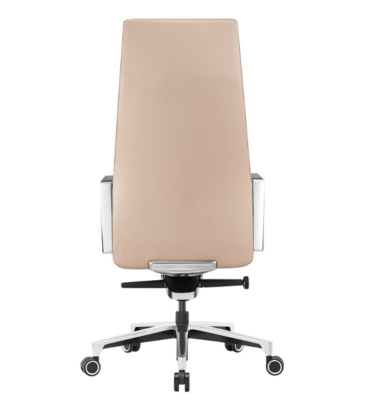 Кресло Бюрократ JONS/BEIGE бежевый, кожа