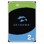 Жесткий диск HDD Seagate SkyHawk 2Tb SATA 5400 rmp 6Gb/s 256Mb 3.5' 1 year warranty (replacement ST2000VX008, ST2000VX015, WD23PURZ, ST2000VM003), фото 1