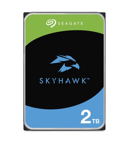 Жесткий диск HDD Seagate SkyHawk 2Tb SATA 5400 rmp 6Gb/s 256Mb 3.5' 1 year warranty (replacement ST2000VX008, ST2000VX015, WD23PURZ, ST2000VM003)