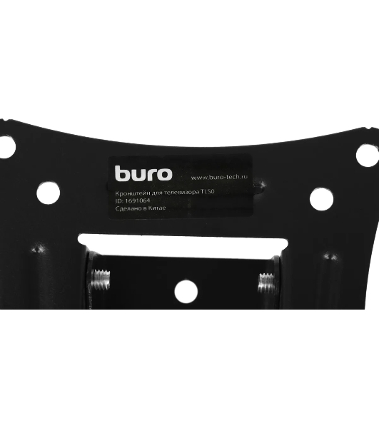 Кронштейн для телевизора Buro TLS0 черный, 20'-29' макс. 15 кг, настенный, наклон