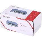 Коммутатор Hikvision DS-3E0505P-E, 4×1 Гбит/с PoE+ + 1×1 Гбит/с, неуправляемый, фото5