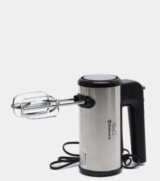 Миксер ручной Sakura SA-6330SBK Premium 500 Вт, 5 скор, турбо
