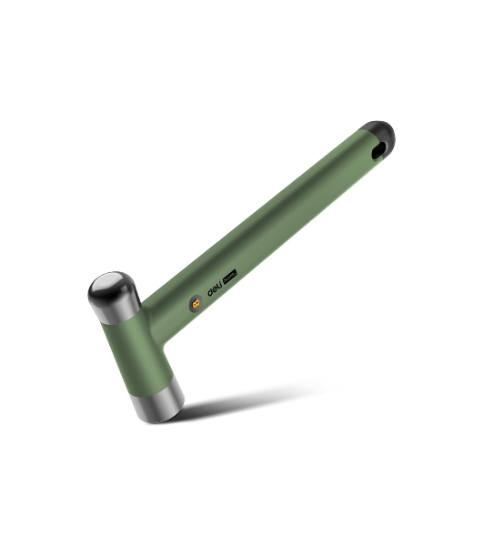 Молоток Deli Home Series Green HT7008L вес бойка 250 гр, эксклюзивный дизайн, рукоятка из высококачественного софттач пластика