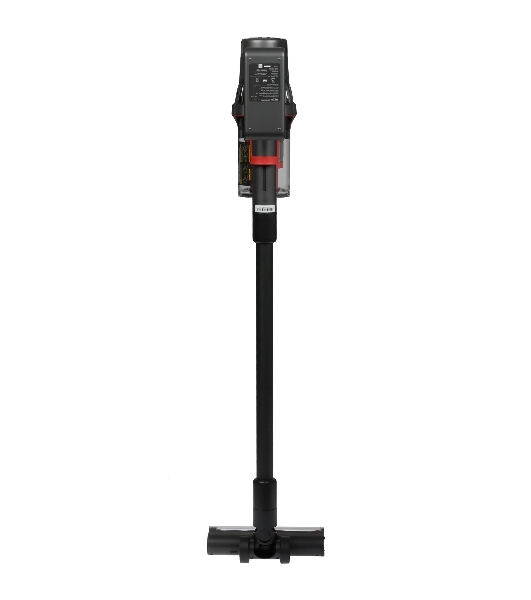 Пылесос вертикальный Deerma DEM-T50W серый/черный/красный, питание от аккумулятора, 420 Вт, уборка сухая, пылесборник 0.4 л