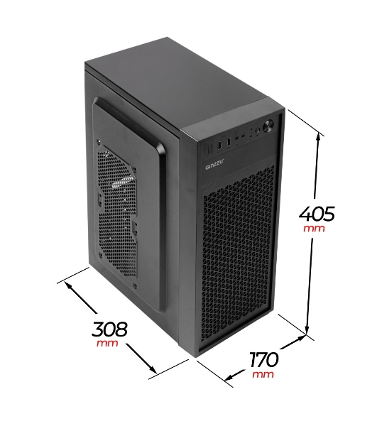 Компьютерный корпус Ginzzu A400 ATX