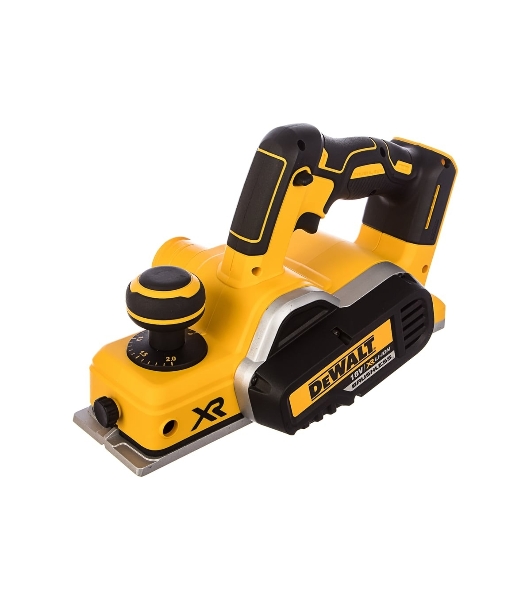 Аккумуляторный бесщеточный рубанок XR DeWalt DCP580N-XJ черный/желтый