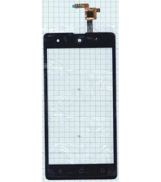 Сенсорное стекло (тачскрин) для Micromax Q349 Canvas Selfie 4, черное