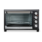 Мини-печь Hyundai MIO-HY075 38л. 2000Вт серебристый/черныйy, фото 1
