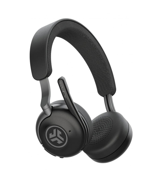 Гарнитура JLab Epic Work ANC Wireless Duo with Stand чёрный, беспроводная, Bluetooth/радиоканал/USB-C, ANC (шумоподавление), до 9 м, в комплекте подставка