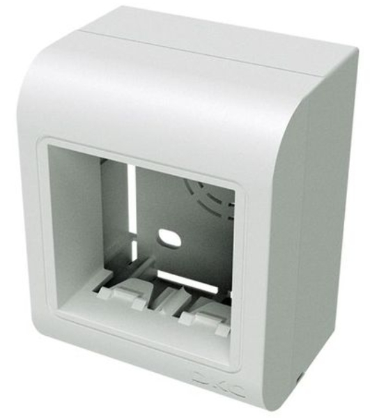 Коробка монтажная DKC PDM 10013 2x Mosaic белый упак:1шт